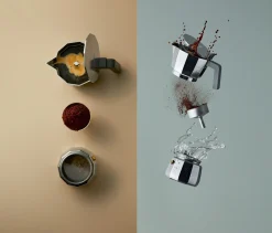 Cafetiere Italienne Moka Metal /9 Tasses - Induction - Alessi