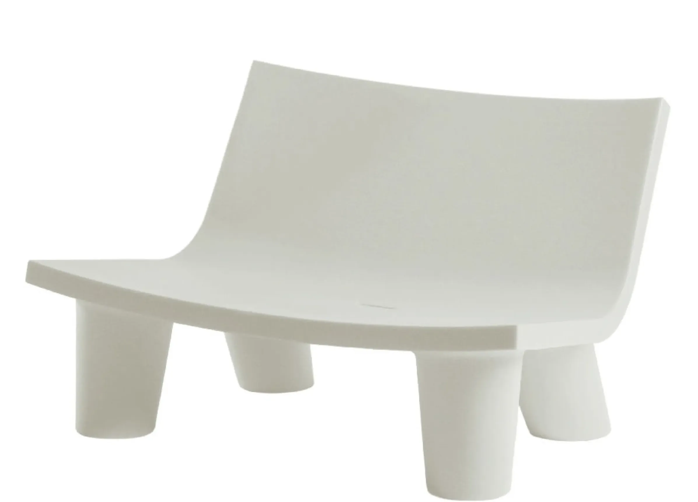Canape De Jardin 2 Places Low Lita Love Plastique/ L 118 Cm - Slide