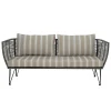Canape De Jardin 3 Places Mundo Tissu Vert / L 175 Cm - Fils Pvc - Bloomingville