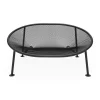 Canape De Jardin 2 Places Netorious Tissu Noir / Assise Lounge - Filet Souple / 189 X 154 Cm - Fatboy