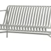 Canape De Jardin 2 Places Palissade Lounge Metal Gris / L 139 Cm - R & E Bouroullec - Hay