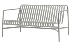 Canape De Jardin 2 Places Palissade Lounge Metal Gris / L 139 Cm - R & E Bouroullec - Hay