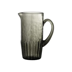 Carafe Anora Verre Gris / Verre Souffle Bouche - 1 Litre - Bloomingville