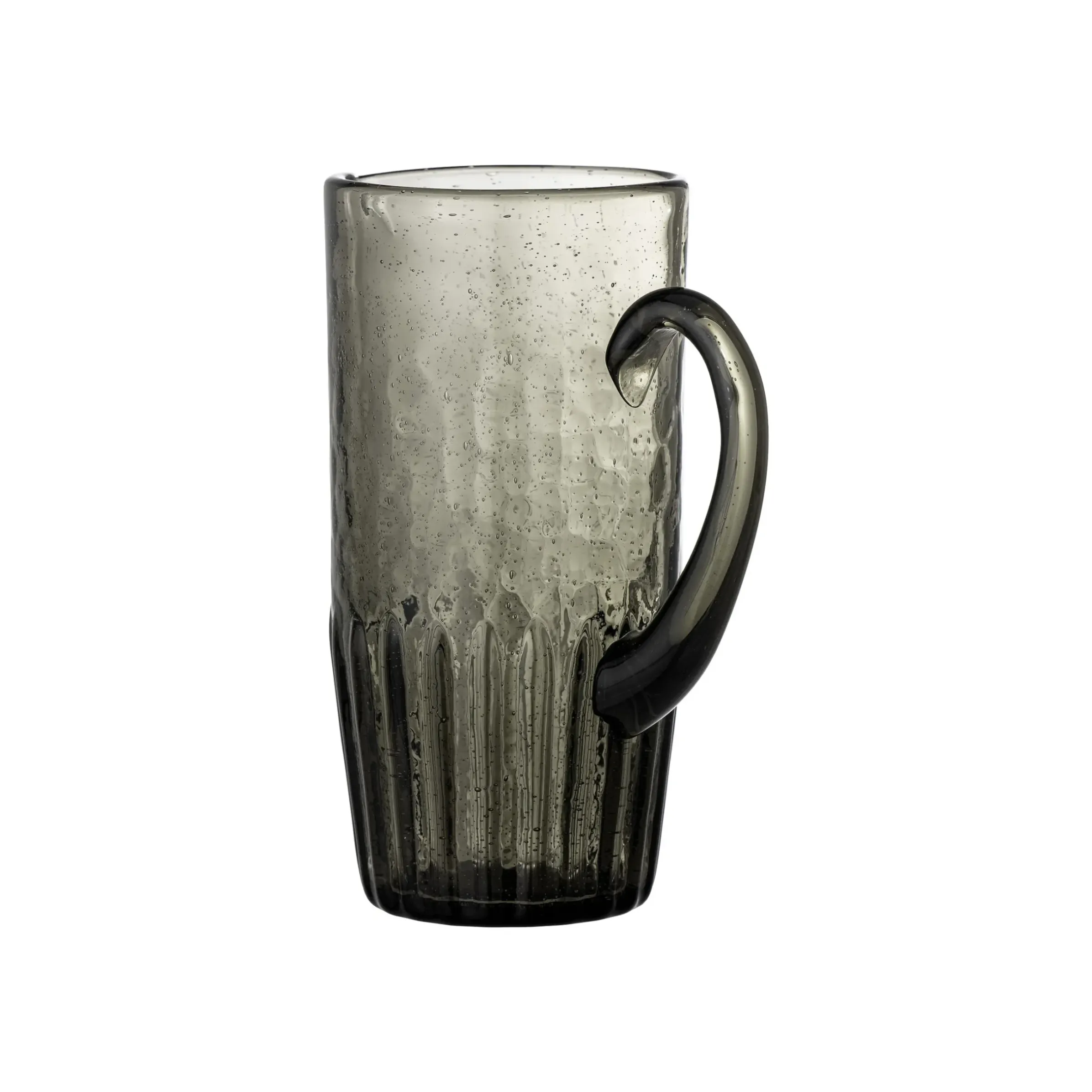 Carafe Anora Verre Gris / Verre Souffle Bouche - 1 Litre - Bloomingville