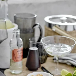 Carafe Anora Verre Gris / Verre Souffle Bouche - 1 Litre - Bloomingville