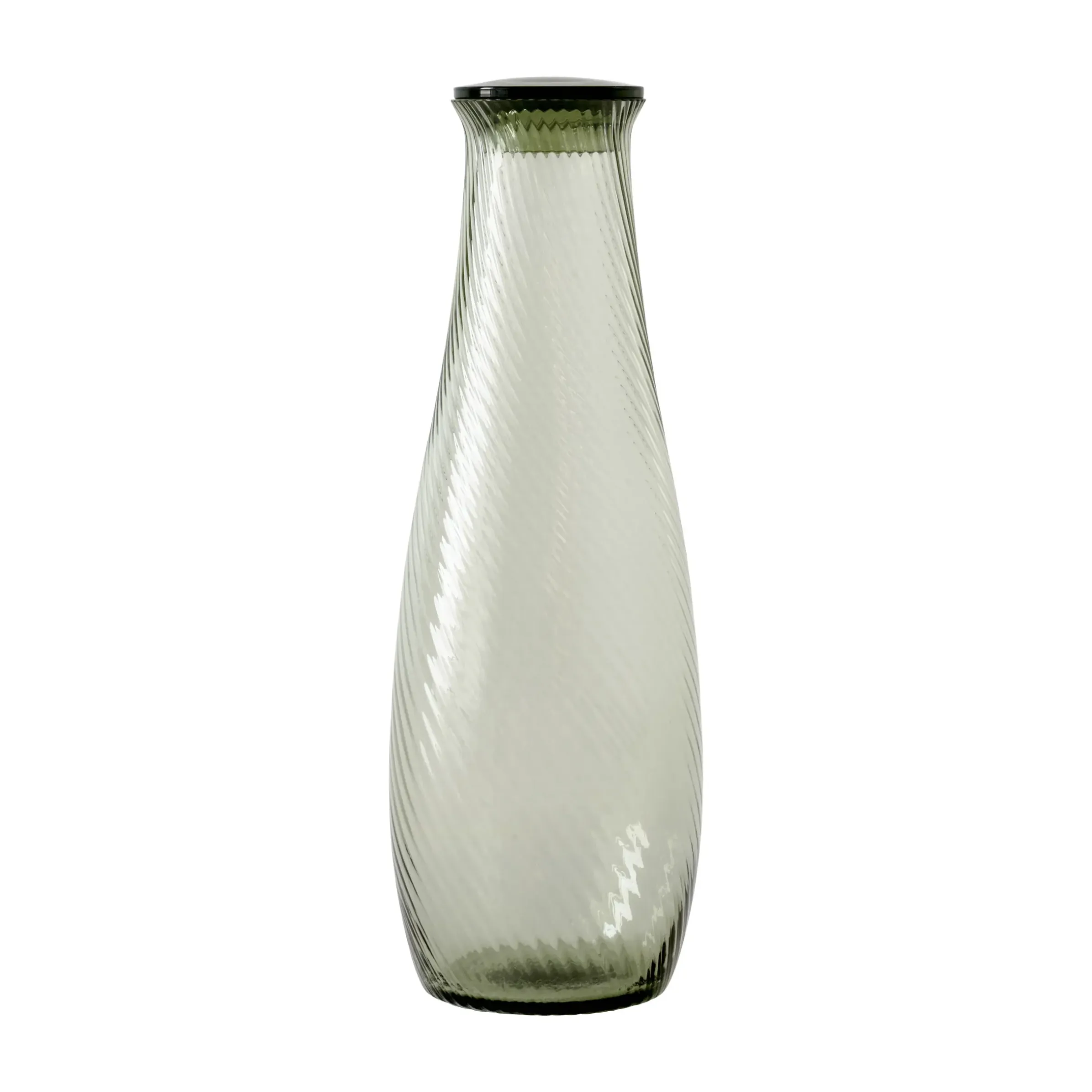 Carafe Collect Sc63 Verre Vert / 1,2 L - Verre Souffle Bouche - &Tradition