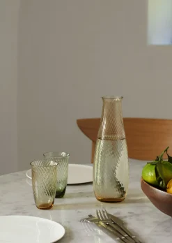 Carafe Collect Sc63 Verre Vert / 1,2 L - Verre Souffle Bouche - &Tradition