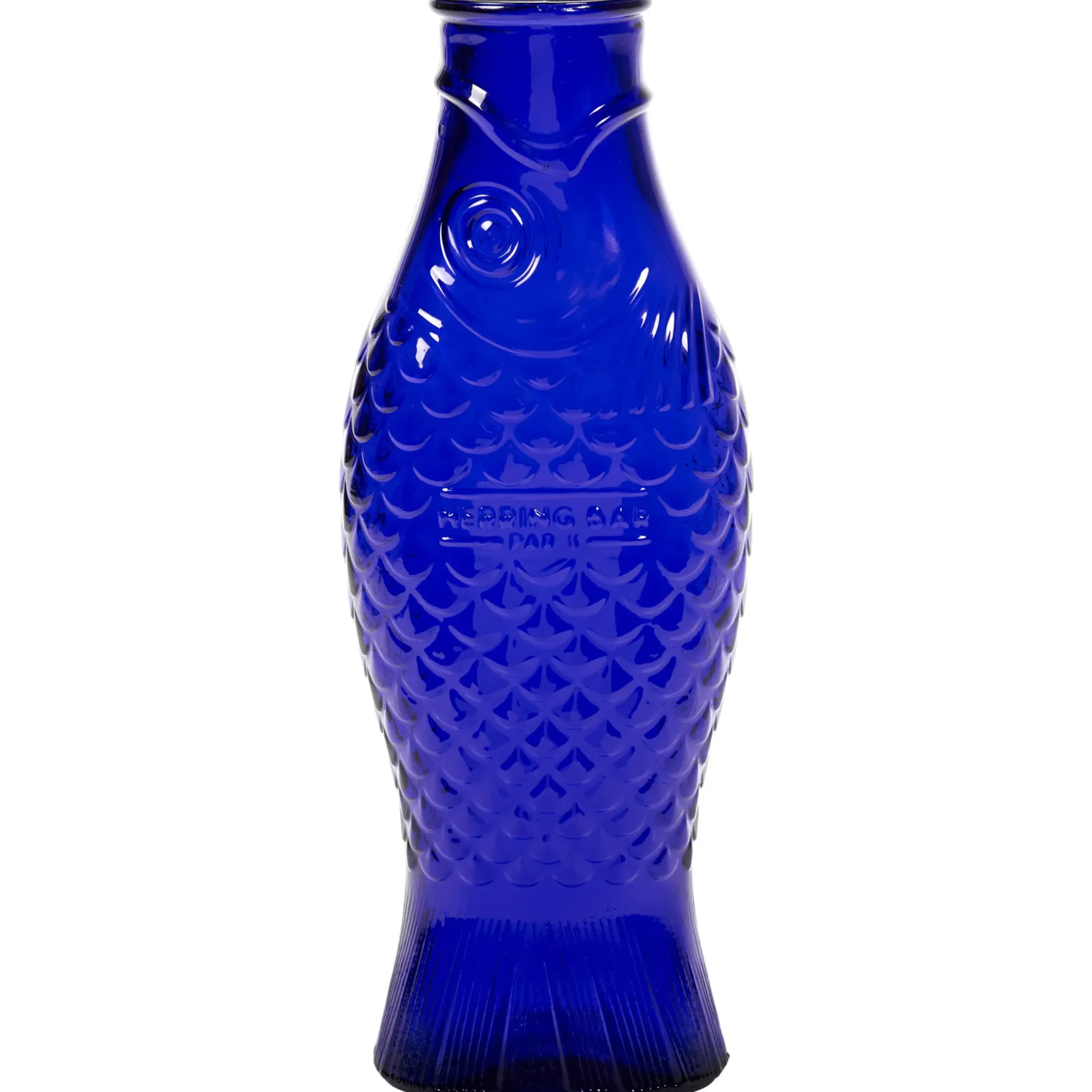 Carafe Fish & Fish Verre Bleu / 1L - Serax