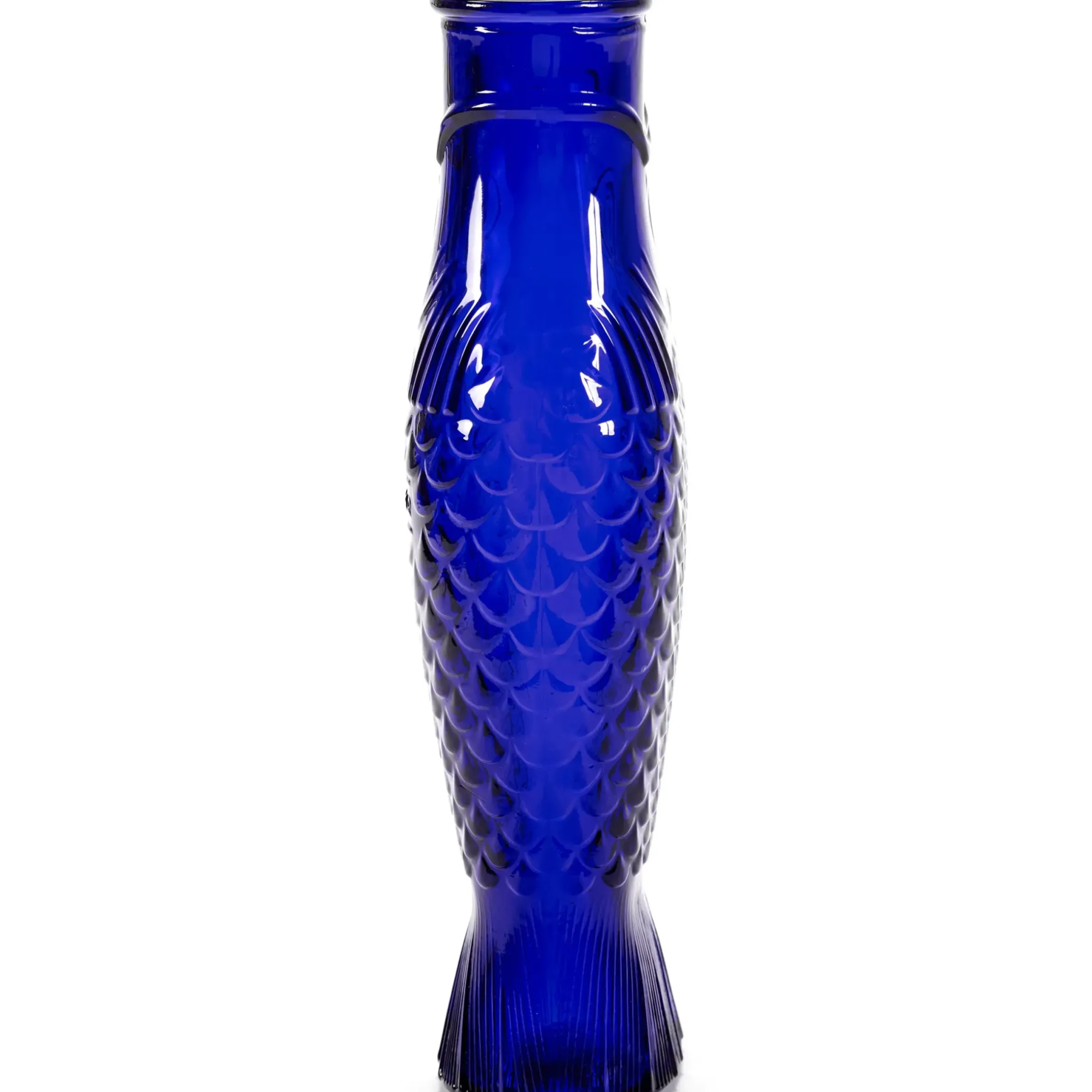 Carafe Fish & Fish Verre Bleu / 1L - Serax