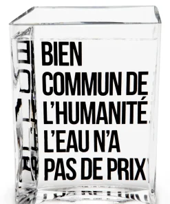 Carafe La Lame D'Eau Verre Transparent By Philippe Starck / 50 Cl - Made In Design Editions