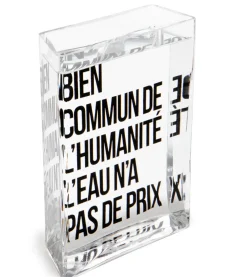 Carafe La Lame D'Eau Verre Transparent By Philippe Starck / 50 Cl - Made In Design Editions