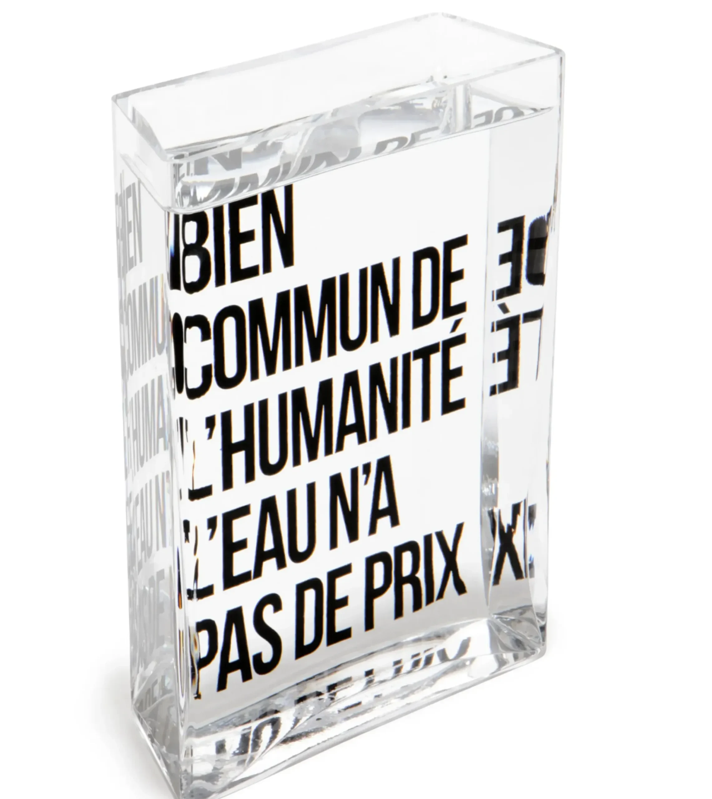Carafe La Lame D'Eau Verre Transparent By Philippe Starck / 50 Cl - Made In Design Editions
