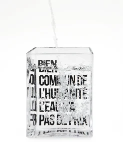 Carafe La Lame D'Eau Verre Transparent By Philippe Starck / 50 Cl - Made In Design Editions