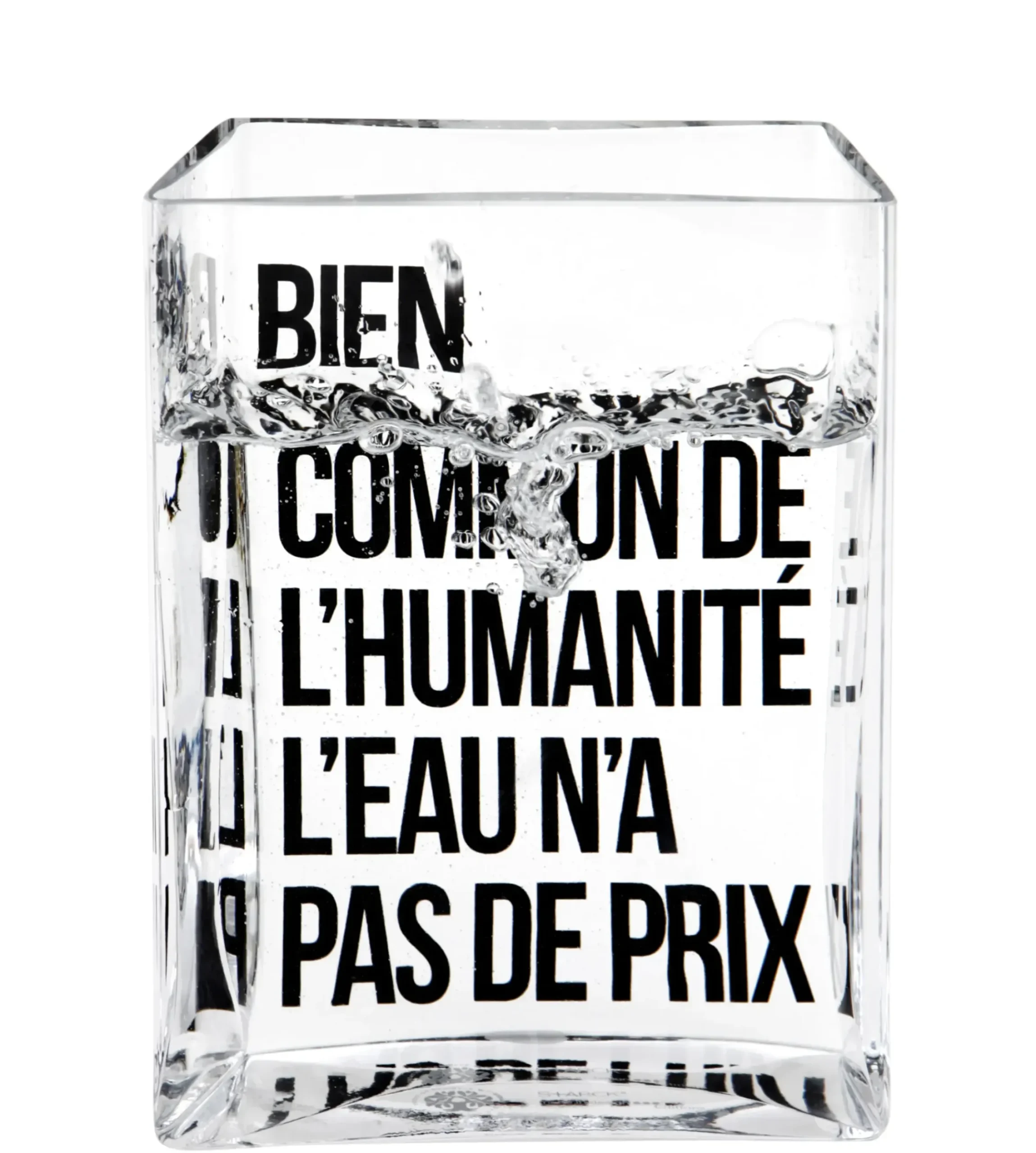 Carafe La Lame D'Eau Verre Transparent By Philippe Starck / 50 Cl - Made In Design Editions