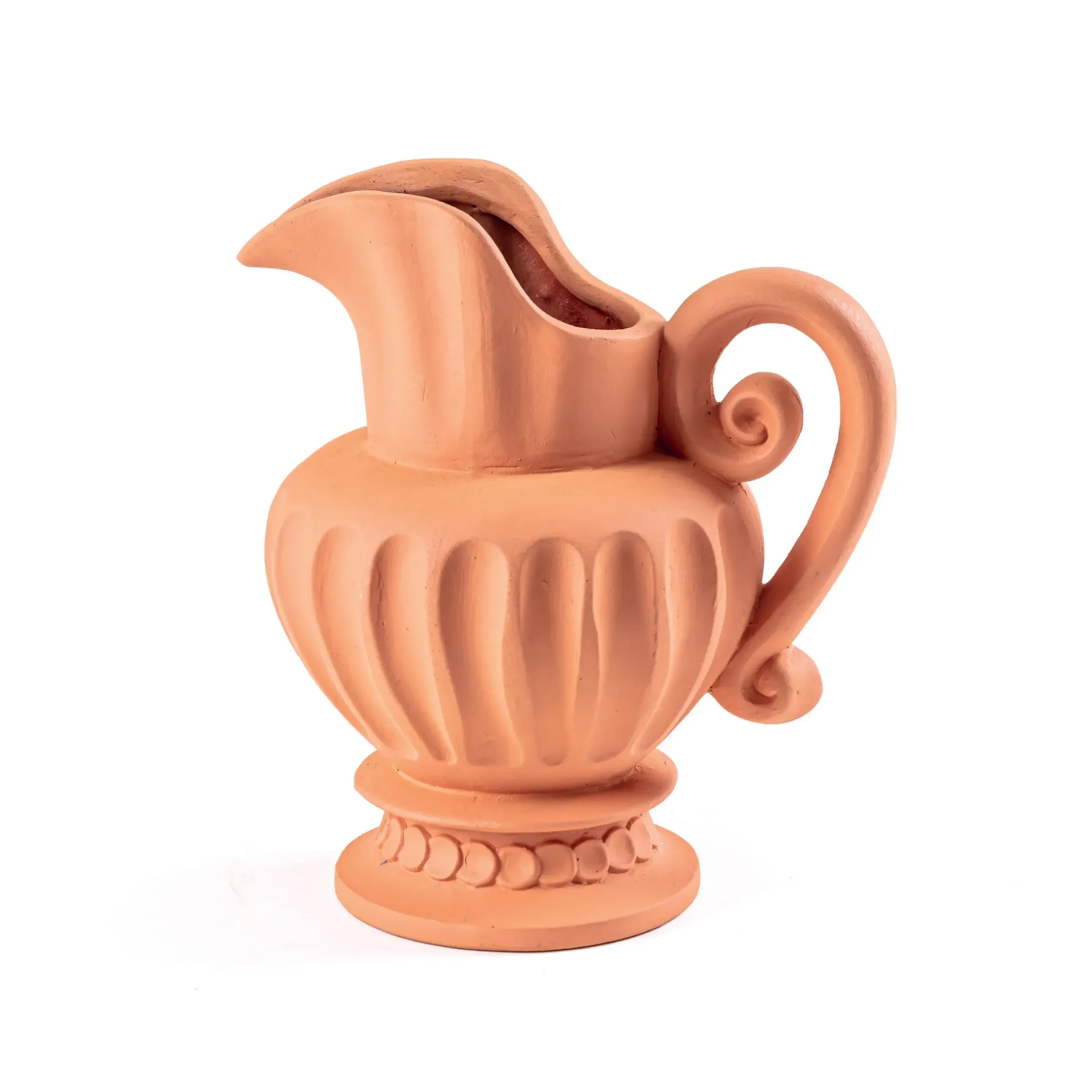Carafe Magna Graecia Ceramique Orange Marron / H 33 Cm - Terre Cuite - Seletti