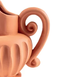 Carafe Magna Graecia Ceramique Orange Marron / H 33 Cm - Terre Cuite - Seletti