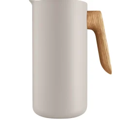 Carafe Nordic Kitchen Metal Beige / 1,4 L - Acier & Bambou - Eva Solo