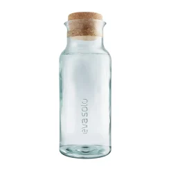 Carafe Recycled Verre Transparent / 1 L - Verre Recycle & Liege - Eva Solo