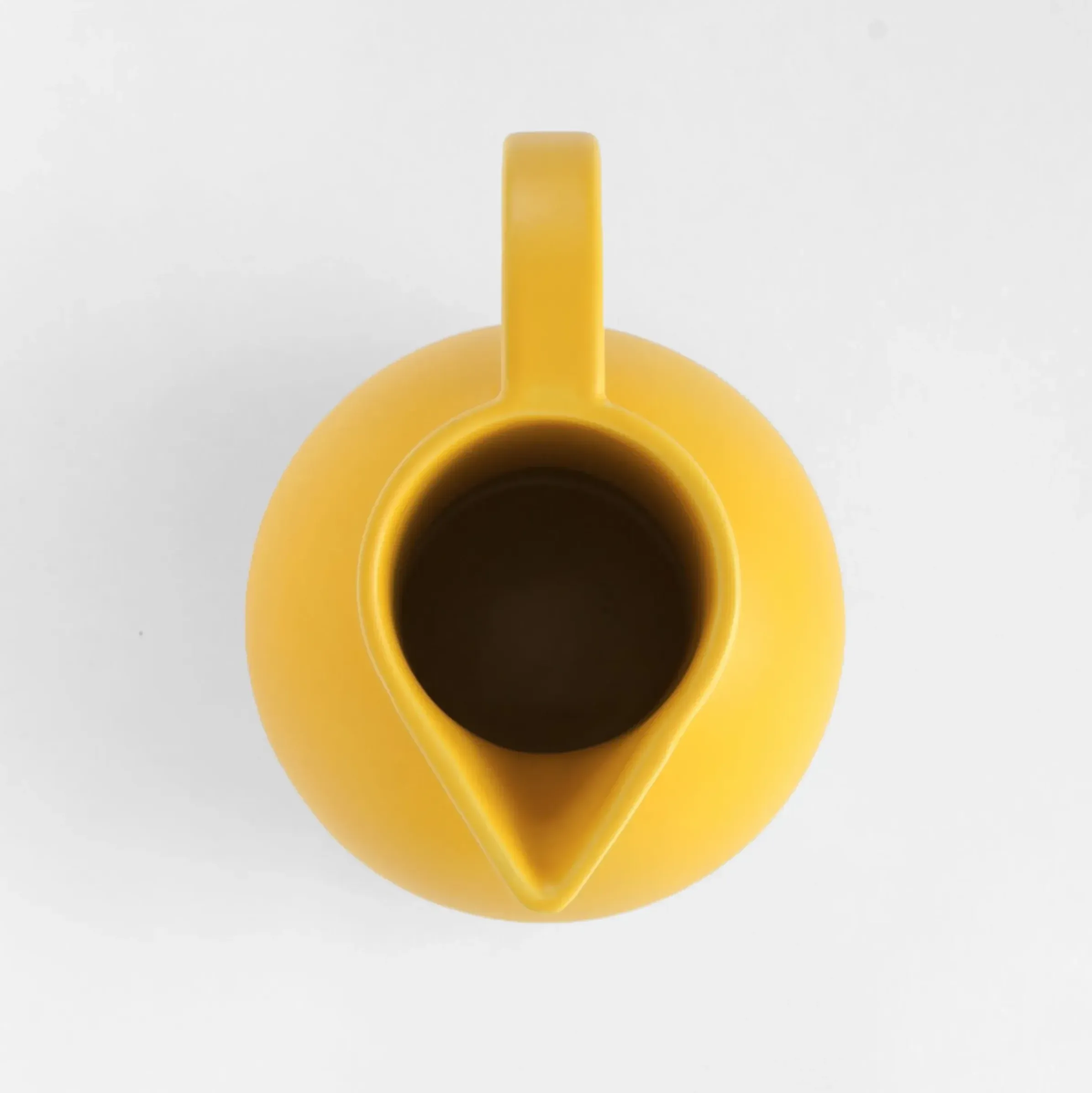 Carafe Strom Medium Ceramique Jaune / H 24 Cm - Ceramique / Fait Main - Raawii