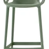 Chaise De Bar Masters Plastique Vert / H 75 Cm - Kartell