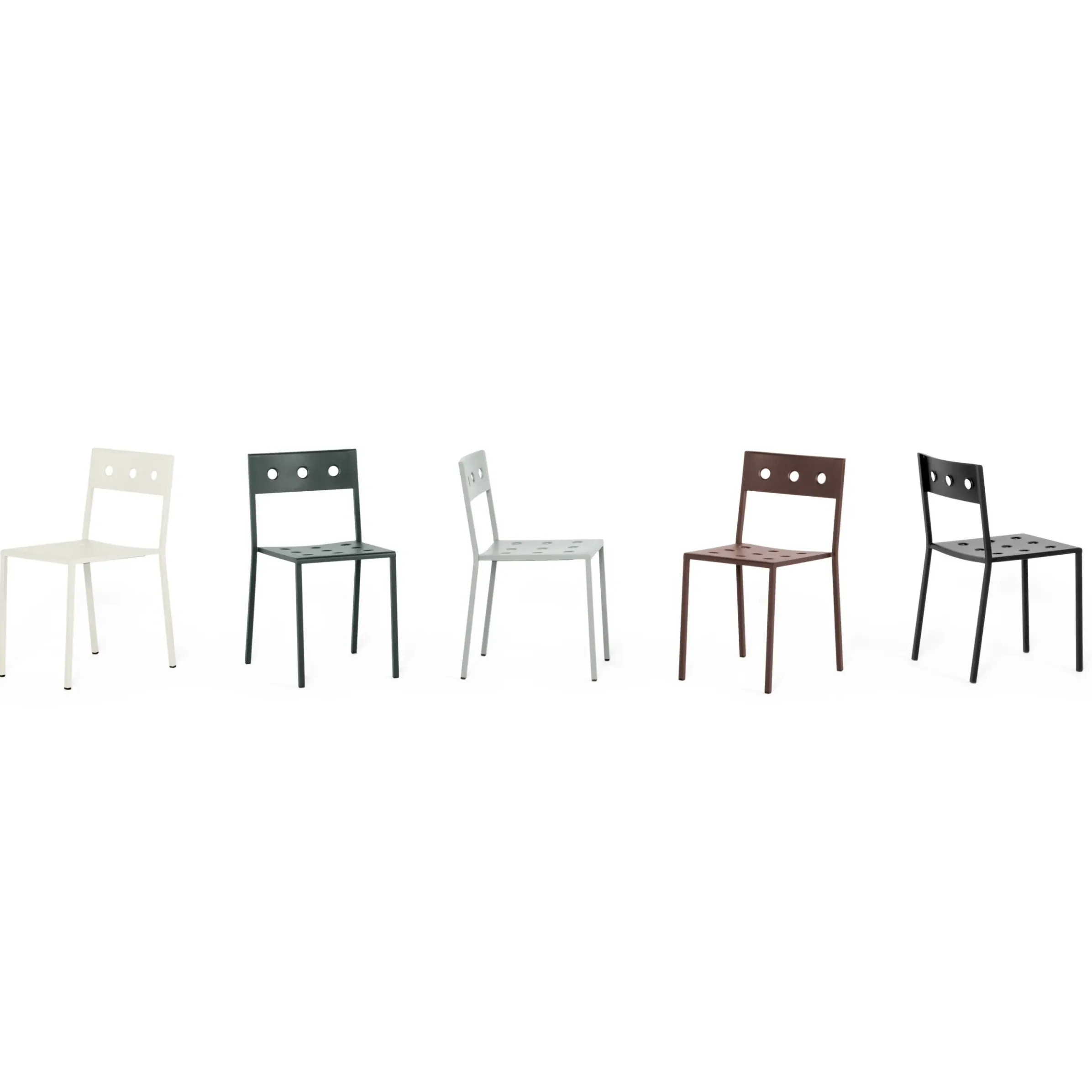 Chaise Empilable Balcony Metal Noir - Hay