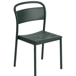 Chaise Empilable Linear Metal Vert - Muuto