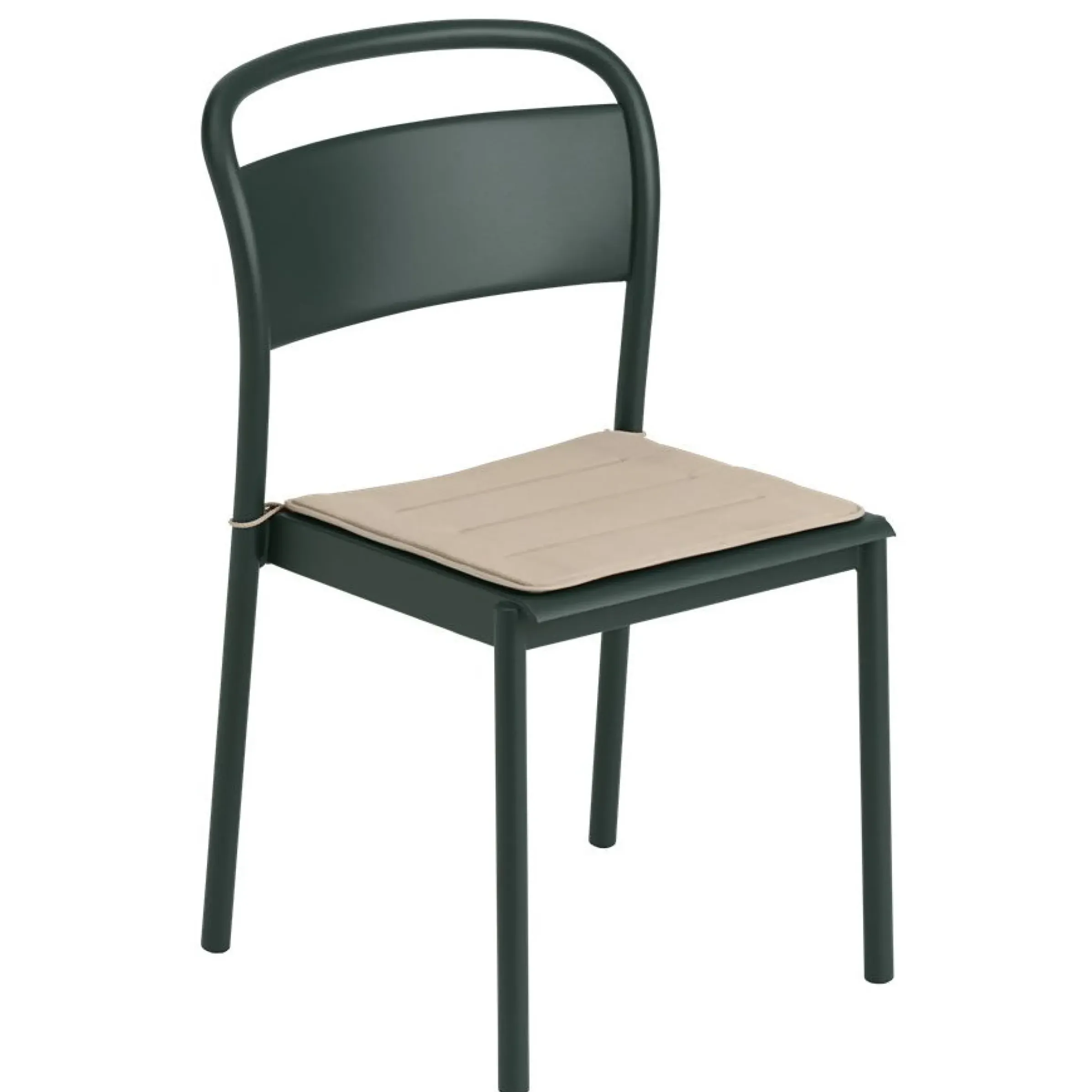 Chaise Empilable Linear Metal Vert - Muuto