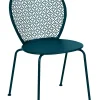 Chaise Empilable Lorette Metal Bleu - Fermob