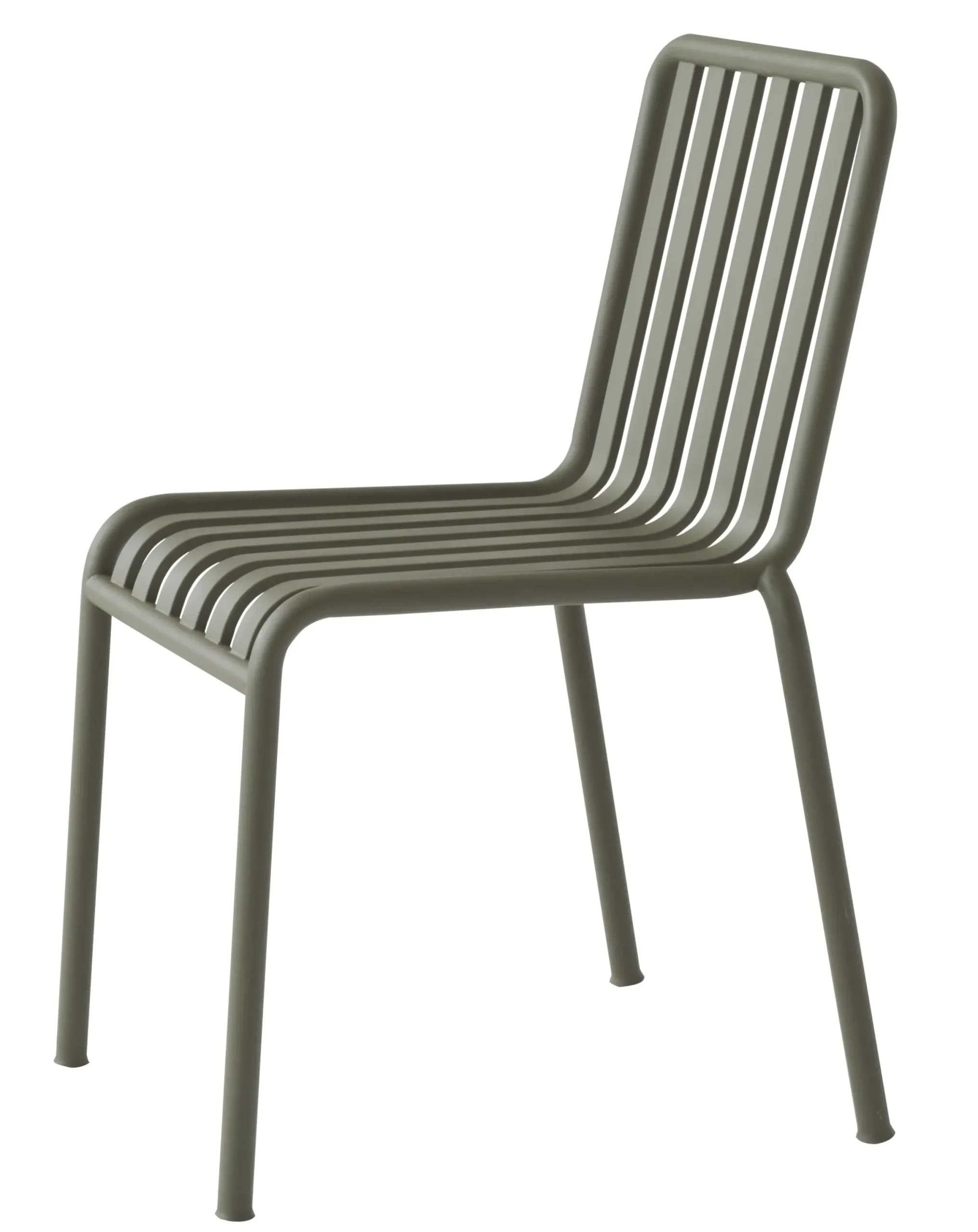 Chaise Empilable Palissade Metal Vert / R & E Bouroullec - Hay
