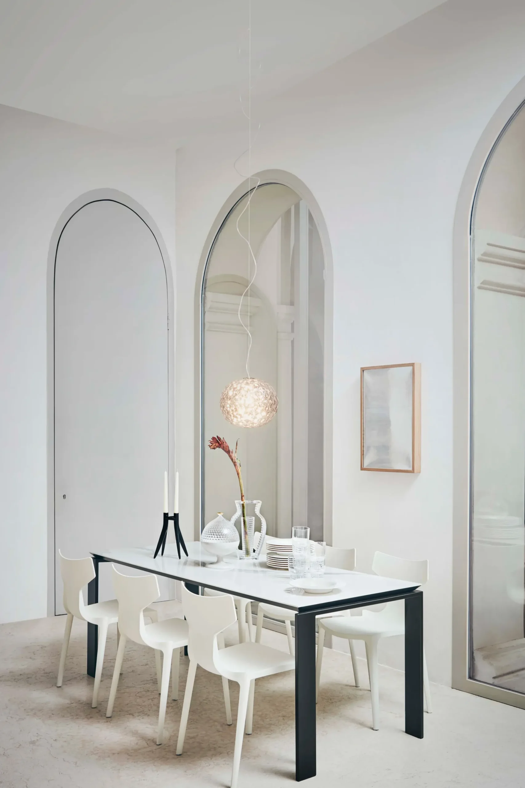 Chaise Empilable Re-Chair Plastique/ Materiau Recycle - Kartell
