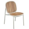Chaise Empilable Twins Bois Blanc - Emu