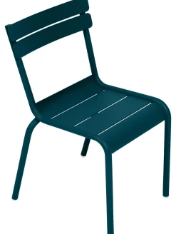 Chaise Enfant Luxembourg Kid Metal Bleu / Empilable - Fermob