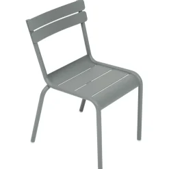 Chaise Enfant Luxembourg Kid Metal Gris / Empilable - Fermob