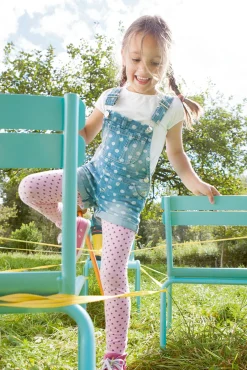 Chaise Enfant Luxembourg Kid Metal Vert Gris / Empilable - Fermob
