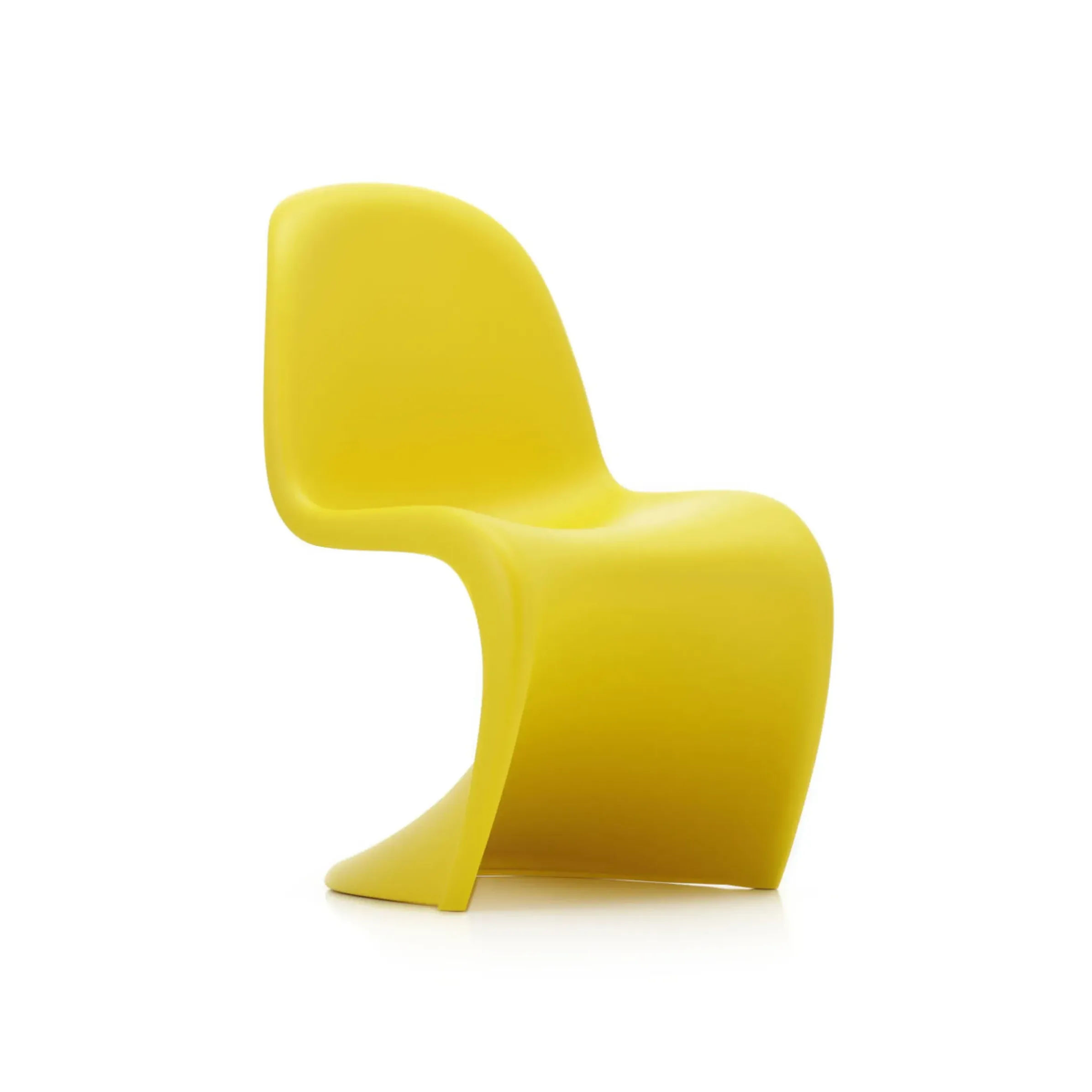 Chaise Enfant Panton Junior Plastique Jaune / By Verner Panton, 1959 - Vitra