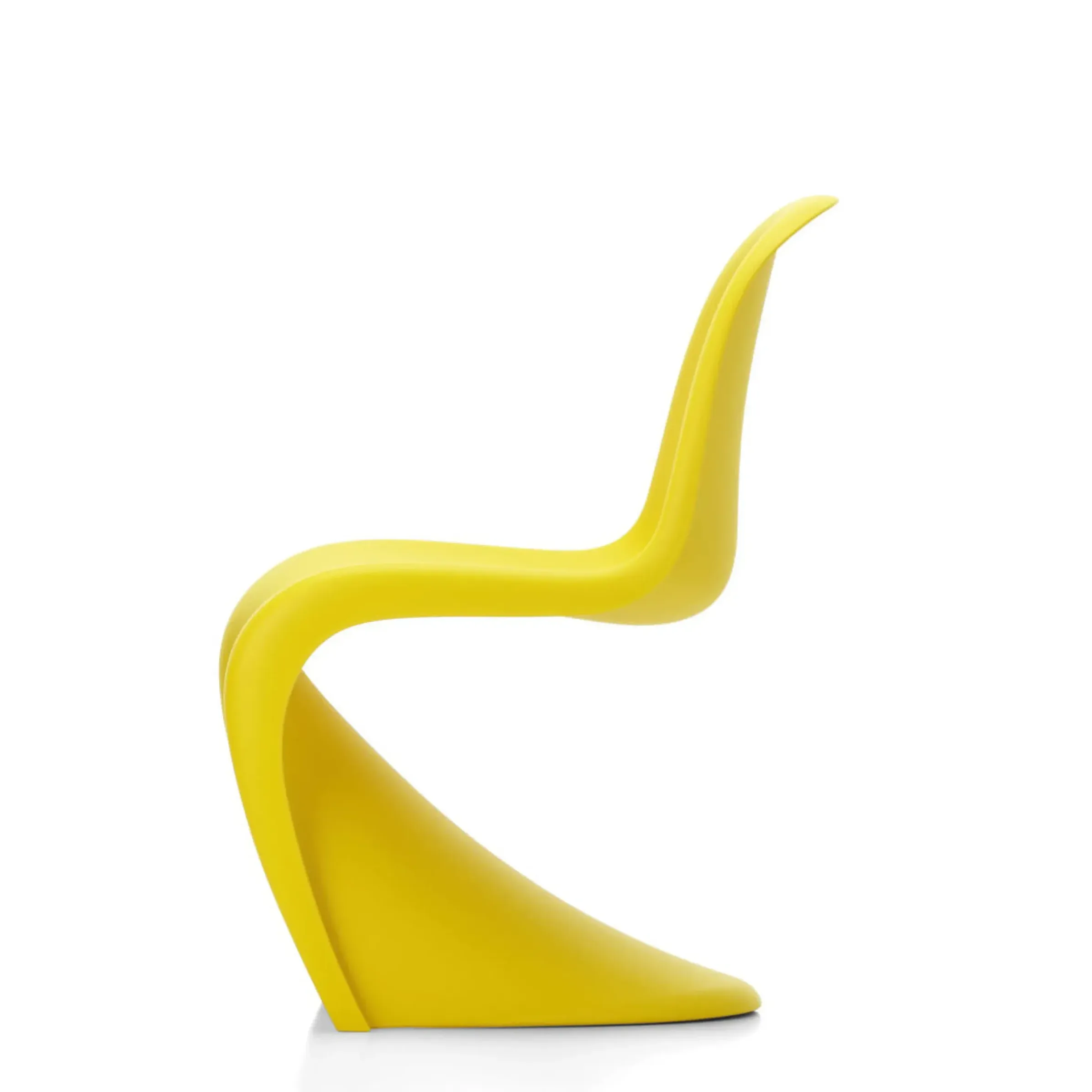 Chaise Enfant Panton Junior Plastique Jaune / By Verner Panton, 1959 - Vitra