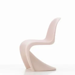 Chaise Enfant Panton Junior Plastique Rose / By Verner Panton, 1959 - Vitra