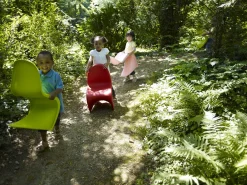 Chaise Enfant Panton Junior Plastique Rose / By Verner Panton, 1959 - Vitra
