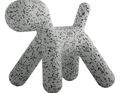 Chaise Enfant Puppy Medium Plastique Blanc / Dalmatien - L 56 Cm - Magis