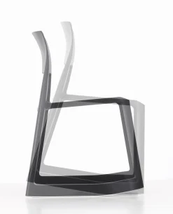 Chaise Tip Ton Plastique Vert / Inclinable & Ergonomique - Vitra
