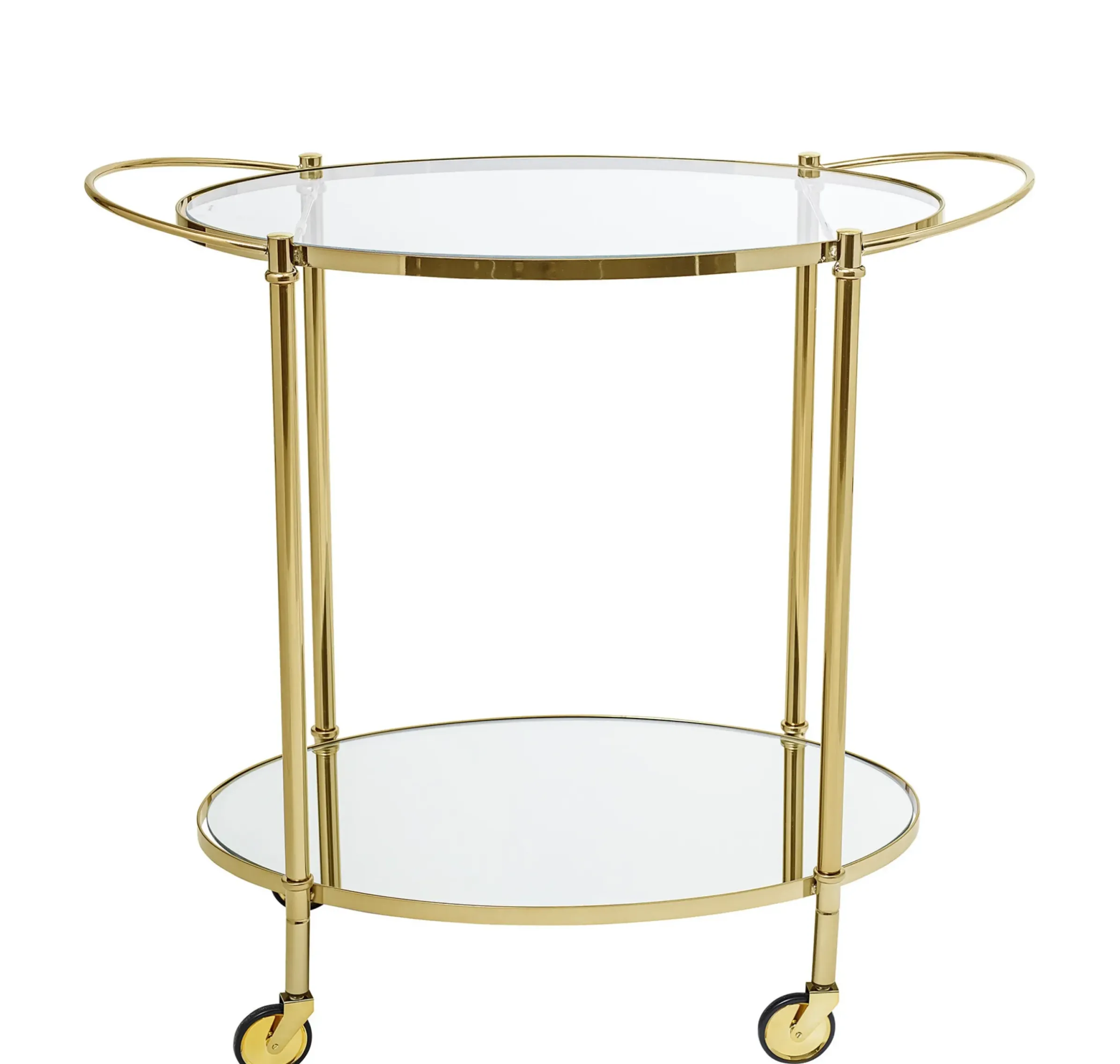 Chariot Gold Verre Or Transparent Metal - Bloomingville