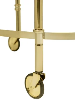 Chariot Gold Verre Or Transparent Metal - Bloomingville