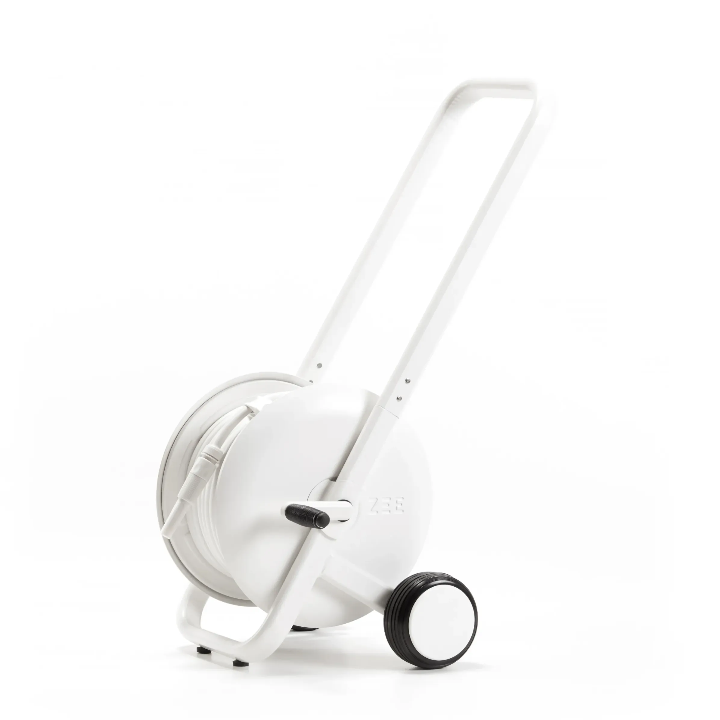 Chariot Tasman Metal/ Devidoir - Equipe Avc 50 Metres De Tuyau D'Arrosage + Pistolet - Zee