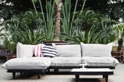 Chauffeuse Paletti Tissu Gris - Fatboy