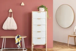 Chiffonnier Marius Bois Naturel / L 50 X H 130 Cm - Harto