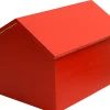 Coffre Maison Bois/ Large - L 45 Cm - Compagnie