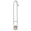 Collier Venusia - Edone Noir Or Metal - Alessi