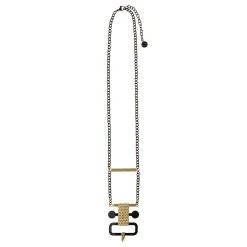 Collier Venusia - Edone Noir Or Metal - Alessi