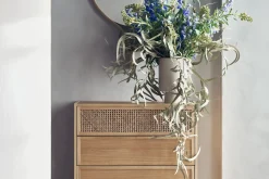 Commode Cana Fibre Vegetale Bois Naturel / L 90 X H 113 Cm - Cannage Rotin - Bolia