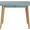 Console 55 Metal Vert Bois Naturel / Avec Tiroir - Metal & Pieds Bois - Tolix